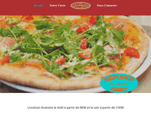 Tablet Screenshot of livraisonpizzashop.com